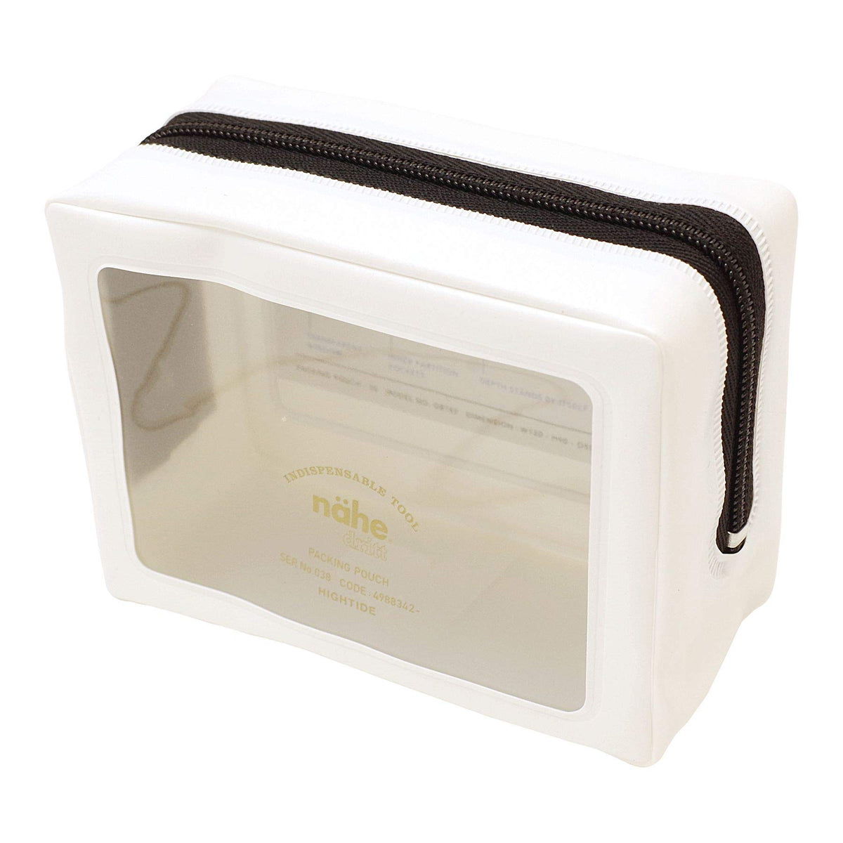 [HIGHTIDE] nahe SS Packing Pouch, White
