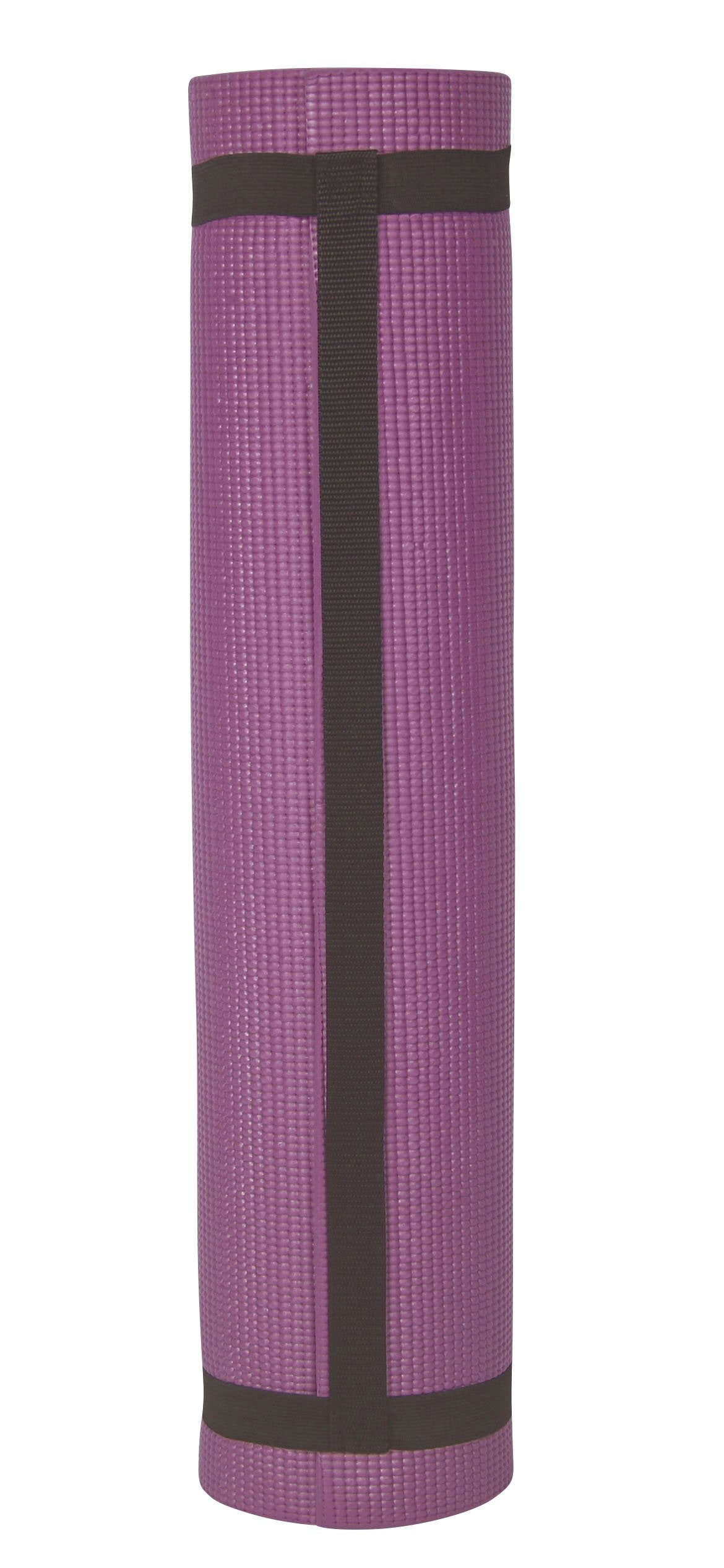 SAKURAI CO., LTD. Non-Slip Exercise Yoga Mat, Pirates Mat for Fitness, Workout, Stretch, Color: Purple