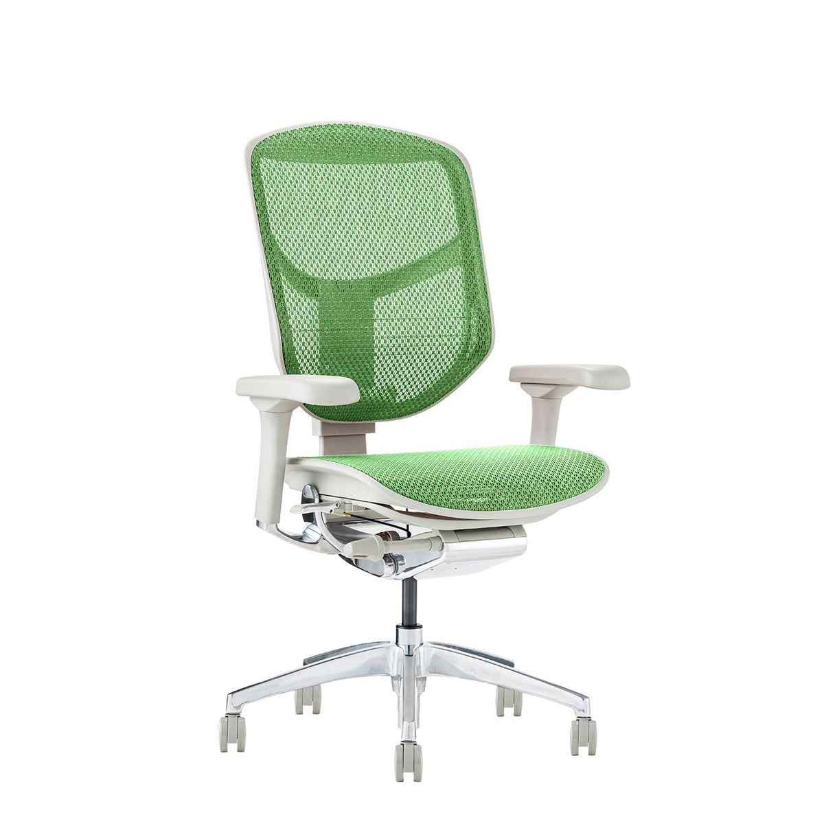 ergohuman 2 EJ2-LAM-GF-GN Office Chair Frame: Gray, Mesh: Green, Enjoy Low Type