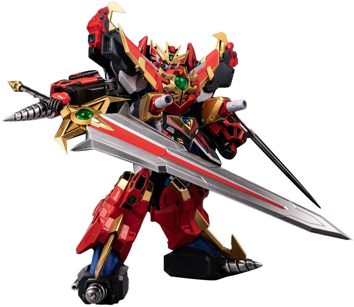 Sen-ti-nel Sentinel Metamor-Force Bariation: Chojushin Gravion Zwei Ultimate Action Figure,Multicolor