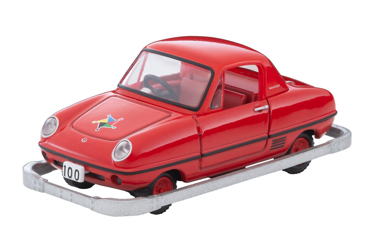 TOMYTEC 336624 Children's Country x TLV Datsun Baby Restore Car, Red, Includes Figure, Finished Product