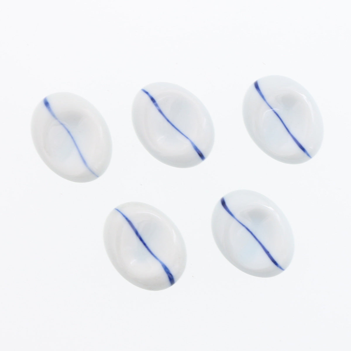 Tableware East Bean-Shaped Cute Chopstick Holder/Cutlery Rest - Set of 5 - Made in Japan
