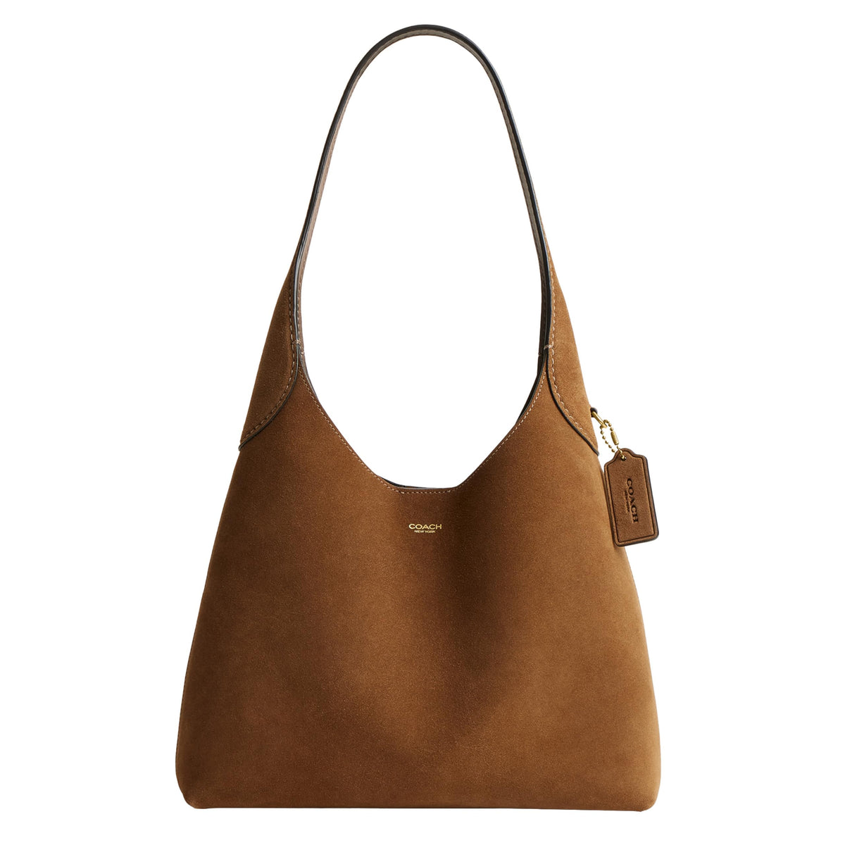 COACH Suede Brooklyn Shoulder Bag 28