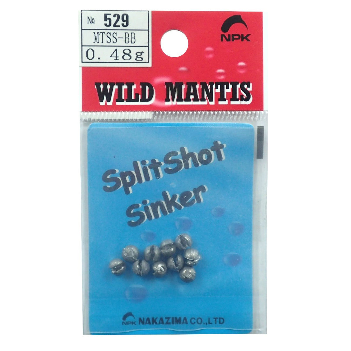 Nakajima NO.529 Split Sinker BB 0.48g