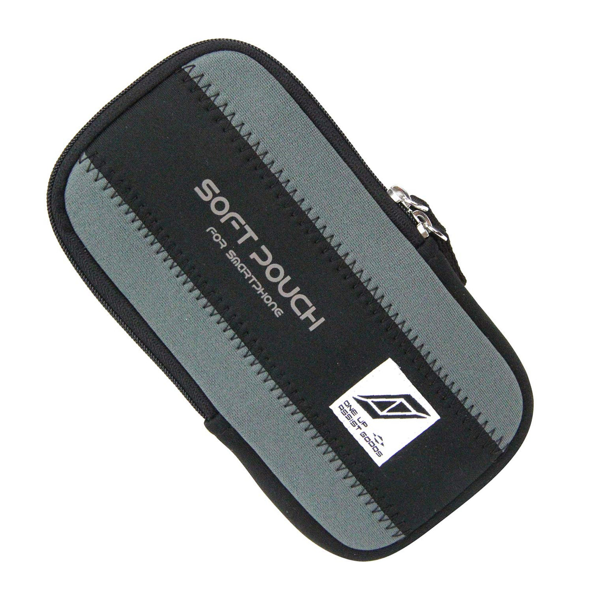 SK11 ONE UP Assist Goods Work Smartphone Case SO-SC2-Gray Neoprene Gray