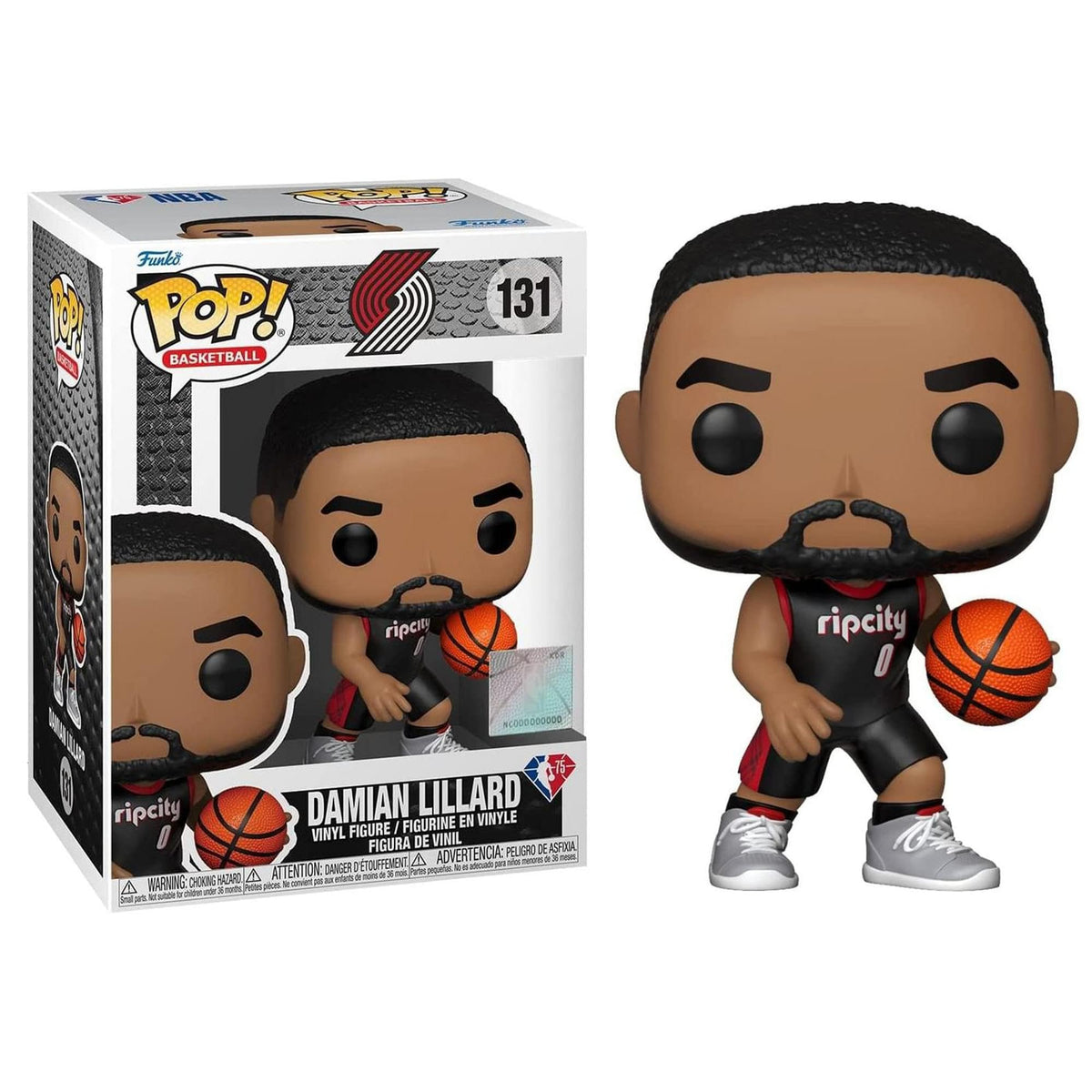 POP Pop! NBA: Blazers - Damian Lillard POP NBA:Blazers-Damian Lillard(CE'21) Multicolor