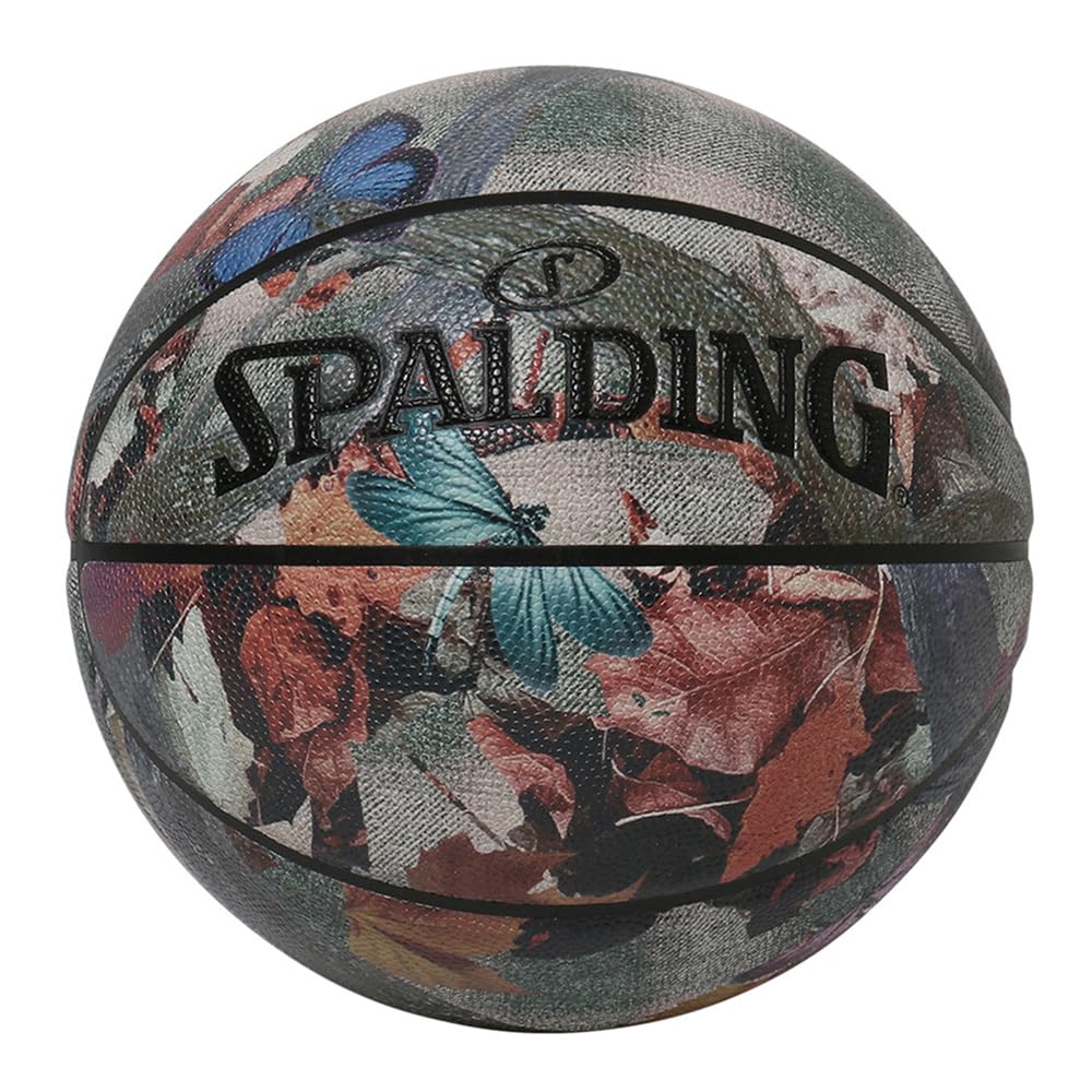 Spalding Butterfly Plaid Composite No. 7 Ball 77-804J Basketball