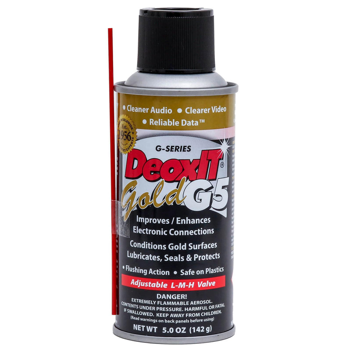 CAIG Laboratories G5S-6 CAIG DeoxIT Gold Contact Enhancer, 5 Spray, 5 Oz