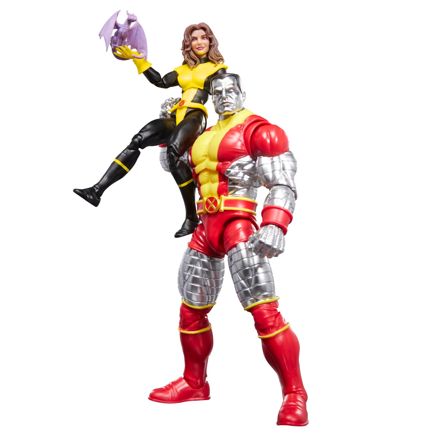 X-Men Marvel Legends Series Kitty Pryde & Marvel’s Colossus Two-Pack, 2 Astonishing Comics-Inspired Collectible 6-Inch Scale Action Figures