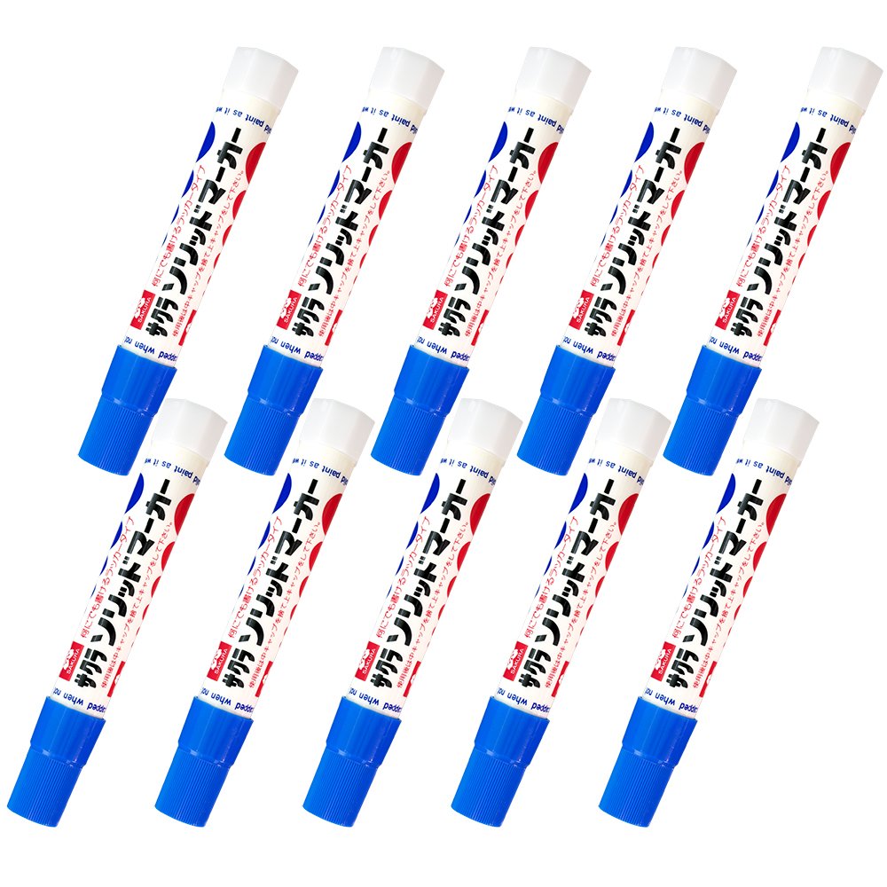 Sakura Crepus Oil Pen Solid Marker SC # 36 (10) Blue 10