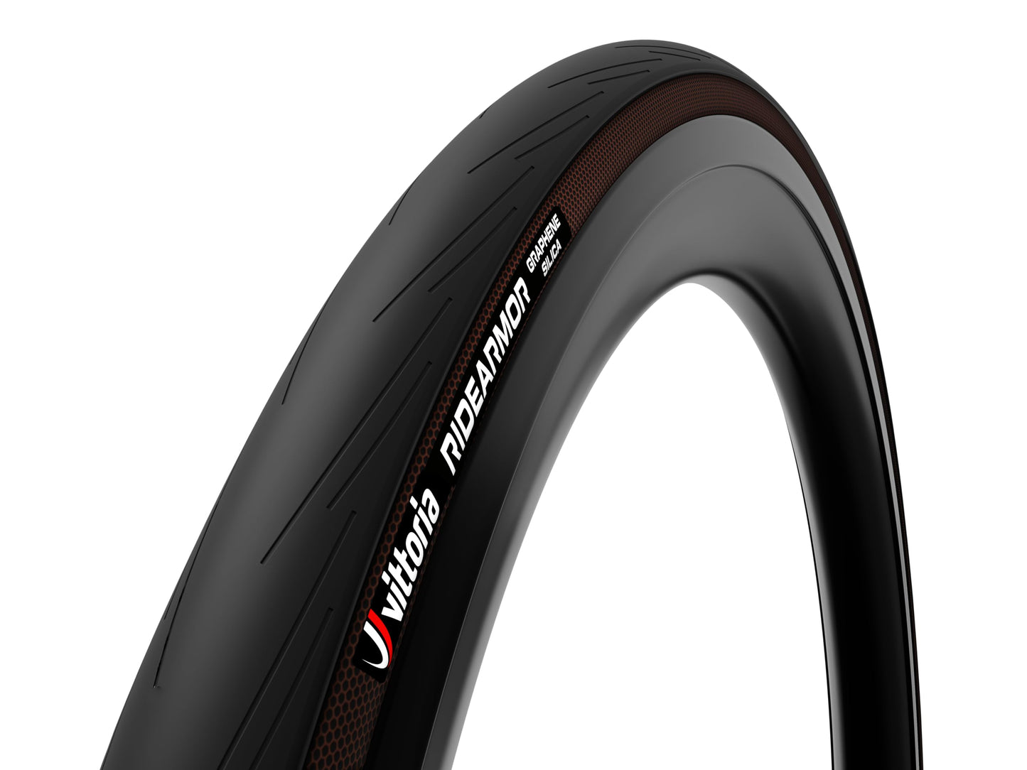 Vittoria Ride Armor Road Tire for Training & Commuting - TLR Tubeless Ready Road Bike Tire (700x34)