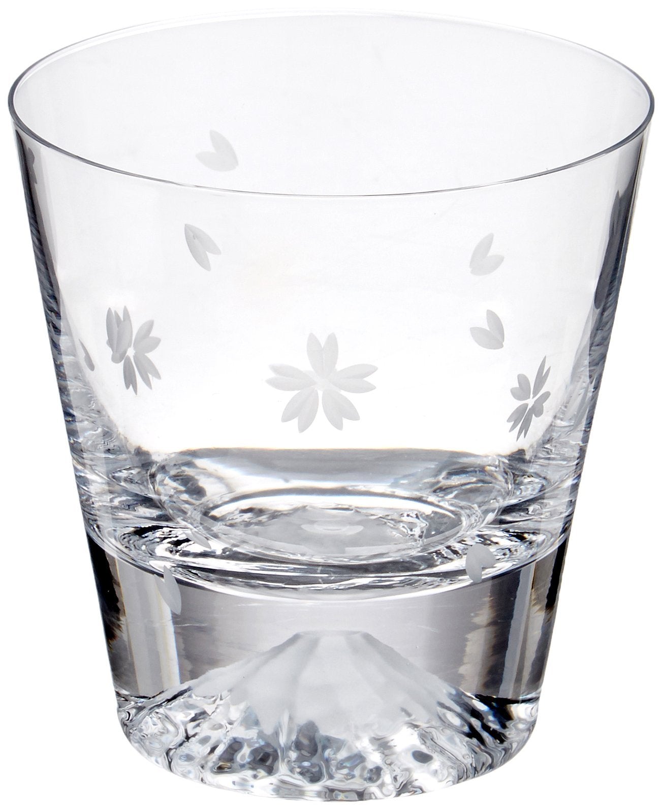 タジマガラス(Tajimaglass) Tajimaglas TG16-015-RS Tajima Glass Glass Mt. Fuji Rock Glass Sakura Fuji TG16-015-RS (Cherry Blossom Furoshiki Wrap)