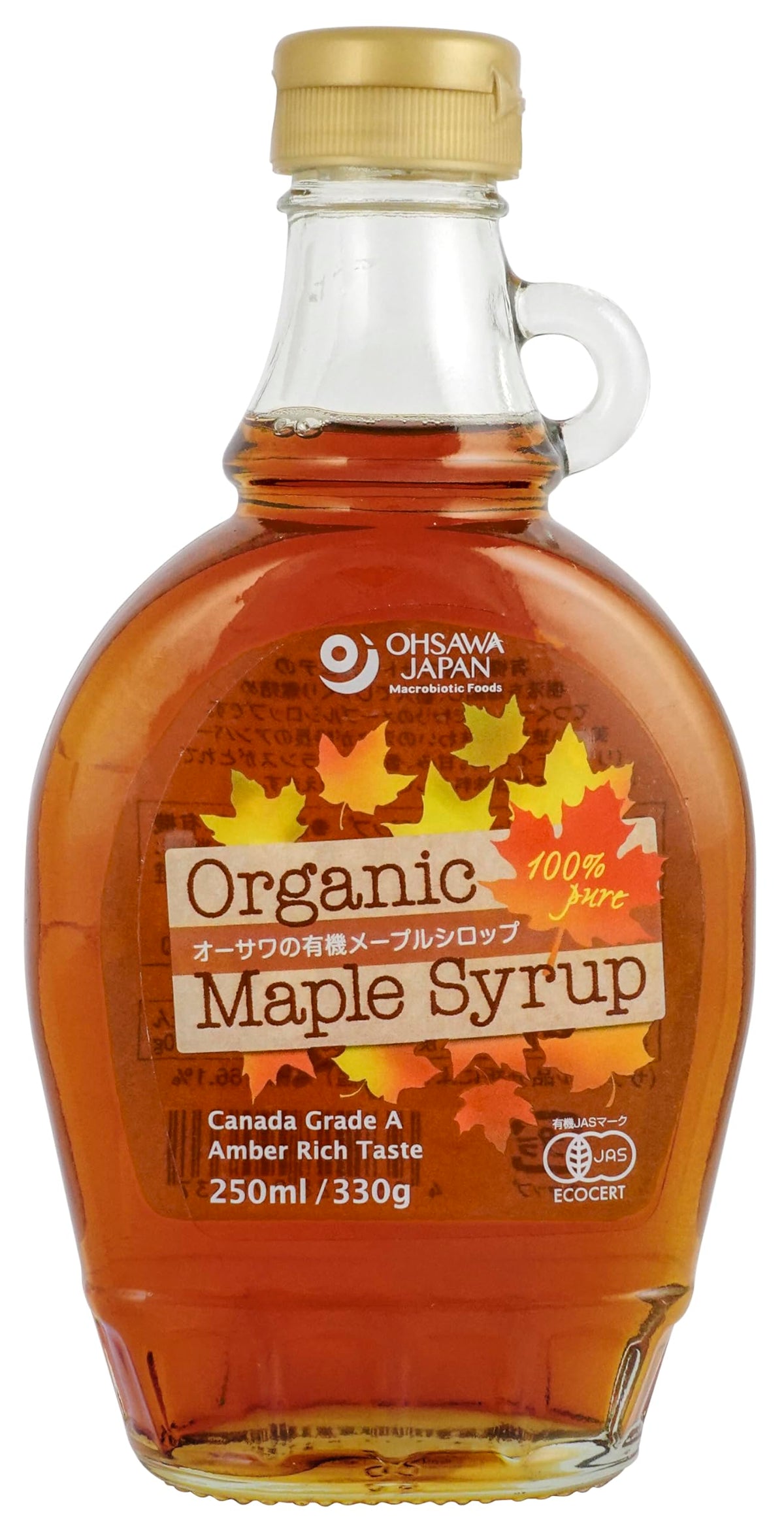 Osawa of organic maple syrup bottle 250ml (330g) [Parallel import]