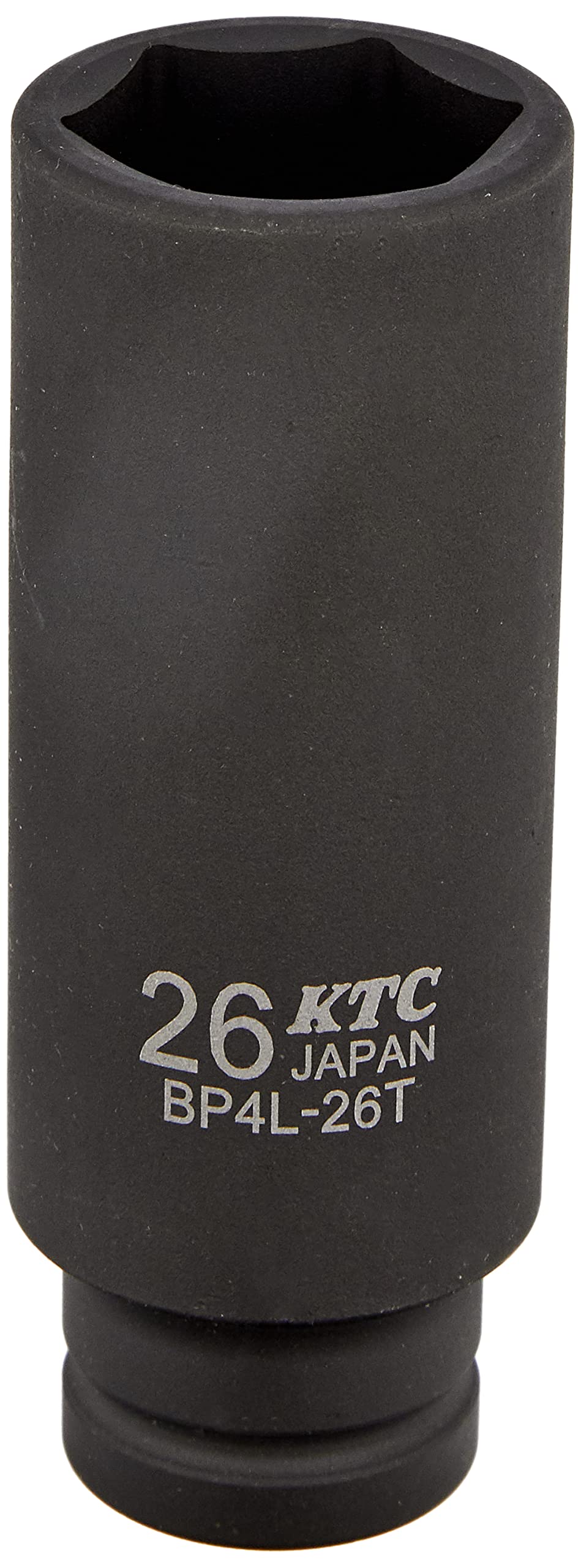 Kyoto Tools (KTC) BP4L26TP 1/2" Impact Wrench Socket (Deep Thin) 1.0 inches (26 mm)