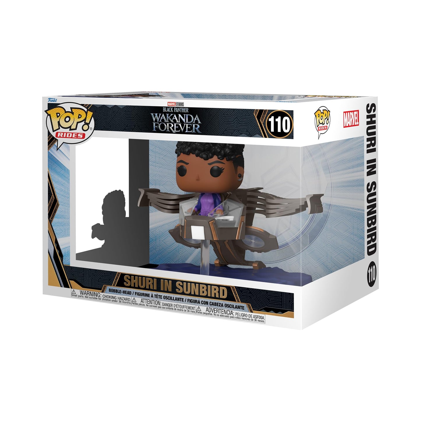 Funko POP! Rides: Marvel Black Panther: Wakanda Forever - Shuri in Sunbird