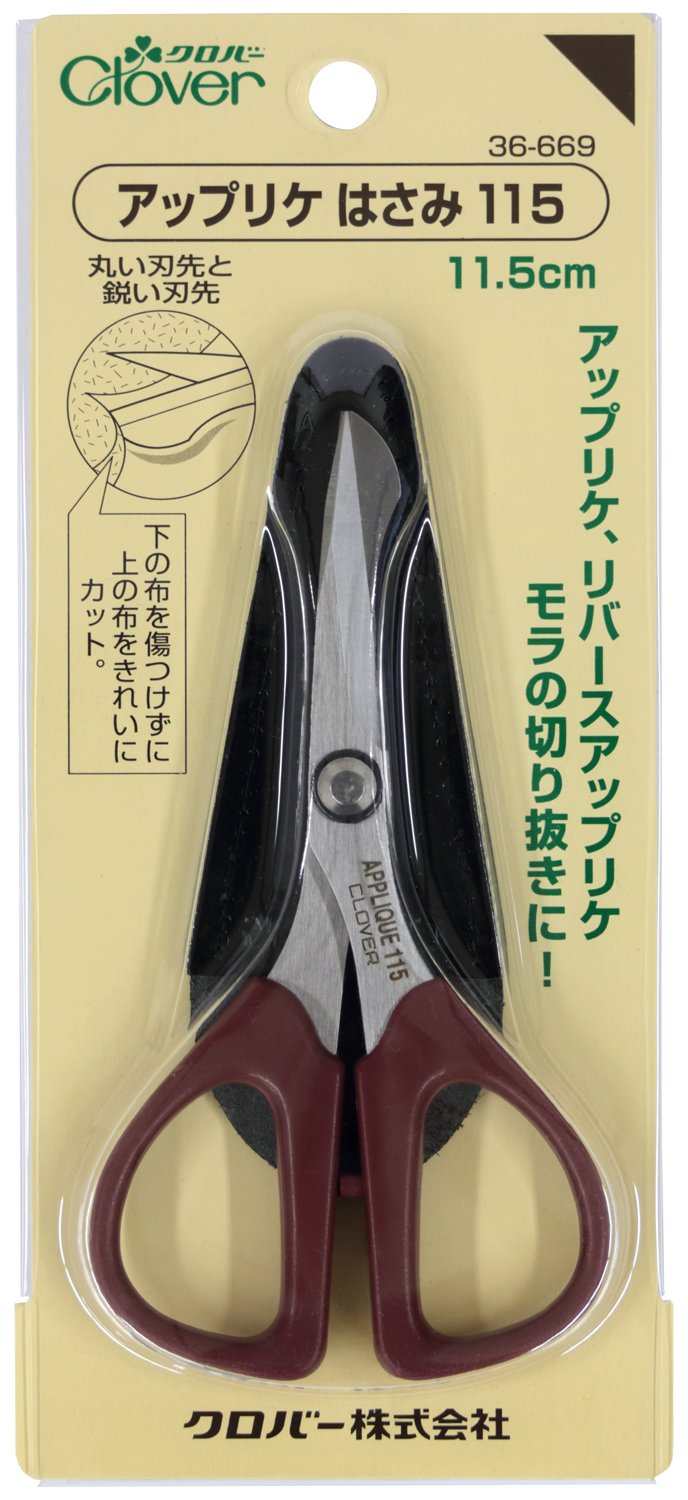 Clover applique scissors 115 (japan import)