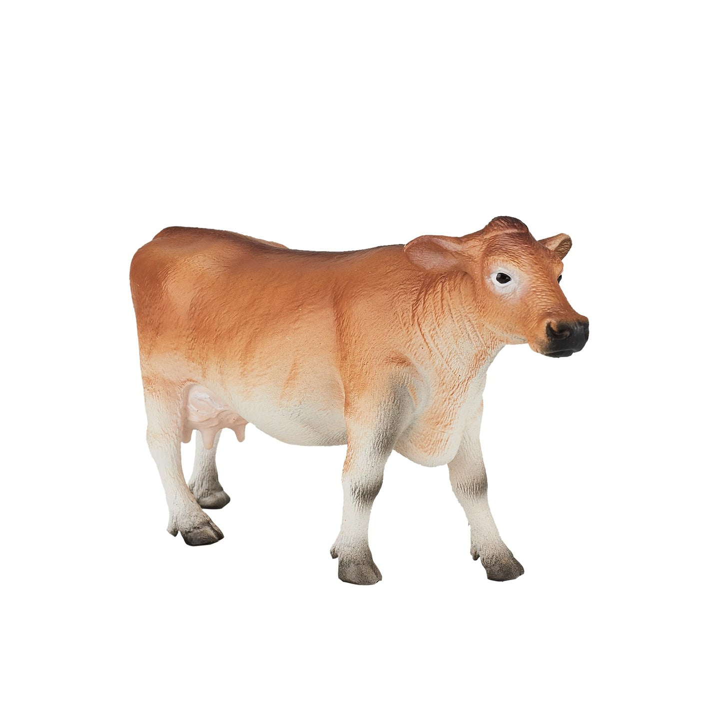 MOJO Jersey Cow Realistic Farm Animal Toy Replica Hand Painted Figurine