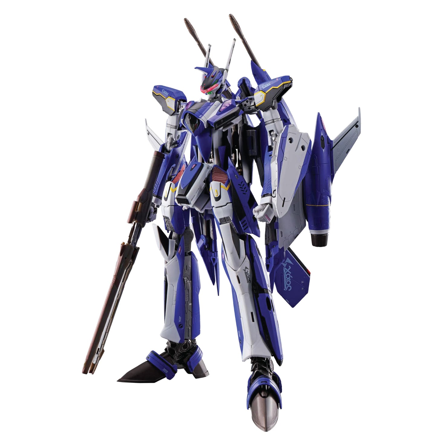 TAMASHII NATIONS - Macross Movie: Absolute Live!!!!!! - YF-29 Durandal Valkirie (Maximilian Jenius Use) Full Set Pack, Bandai Spirits DX Chogokin Die-Cast Metal Collectible