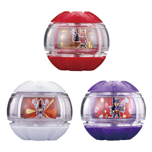 BANDAI Kamen Rider Zets DX Legend Rider Capsum Set 01