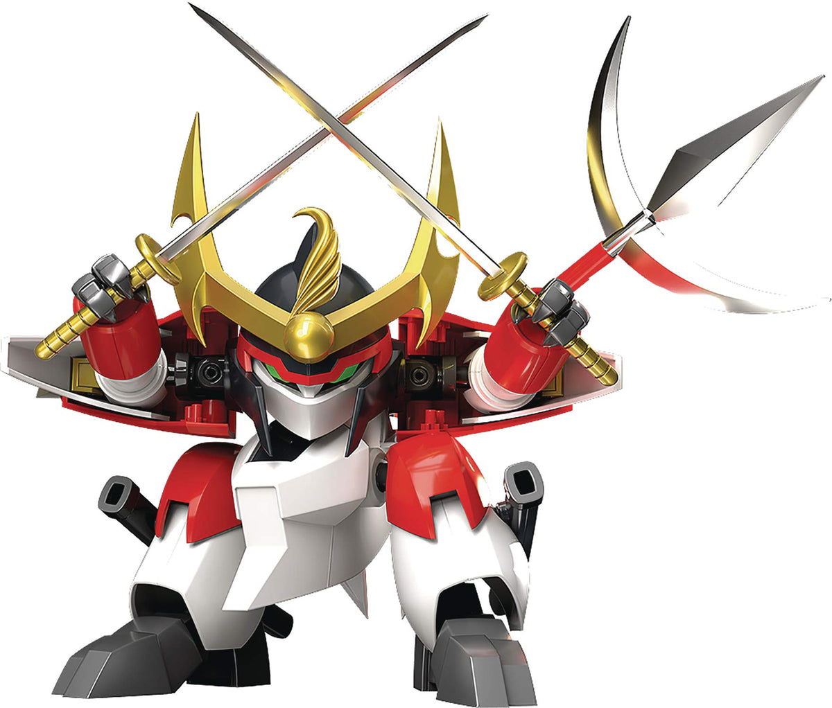Max Factory Mashin Hero Wataru: Senoumaru MS-10 Plamax Plastic Model Kit, Multicolor