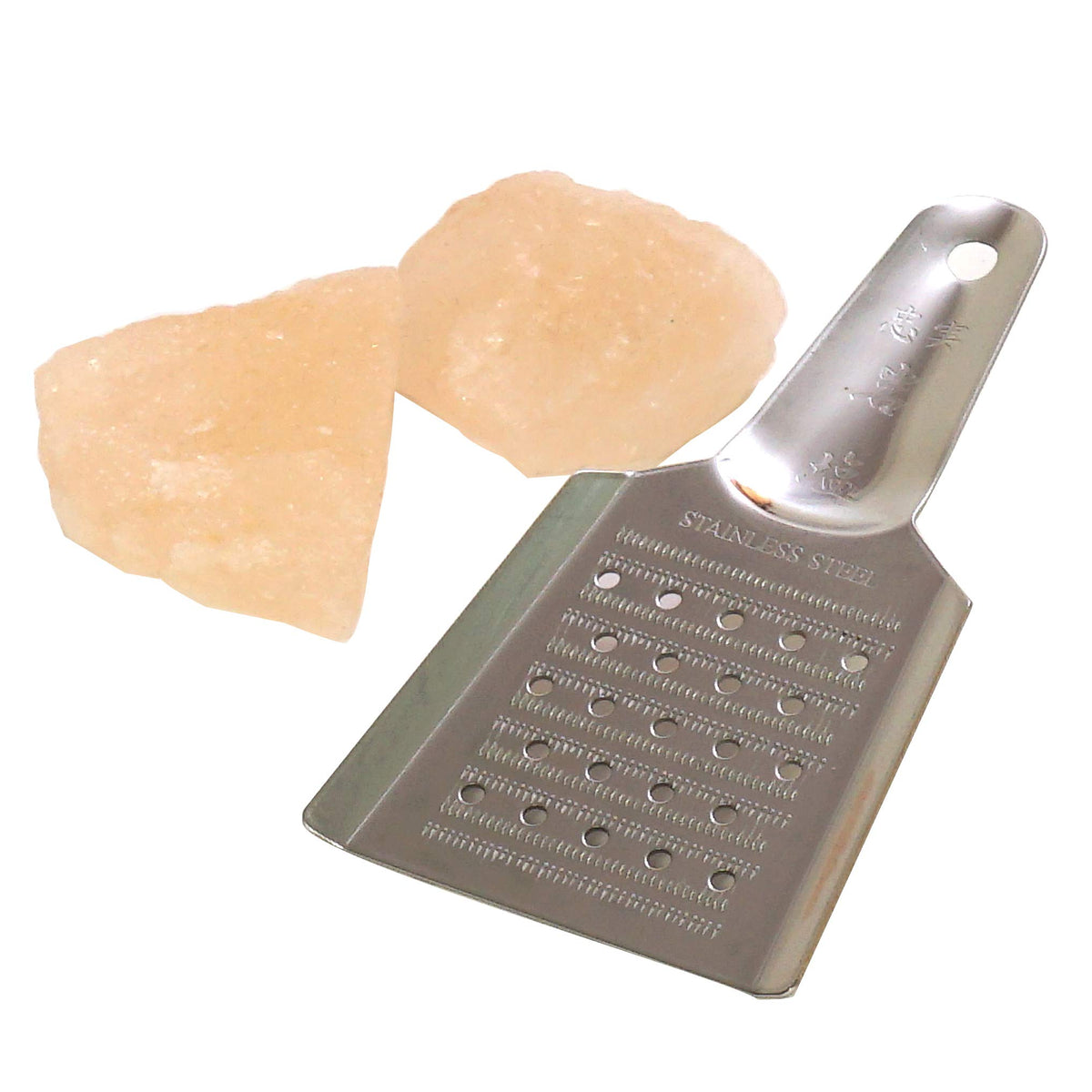 HONEST Planning Chuzujin Stainless Steel Grater for Rock Salt (Includes Rock Salt)