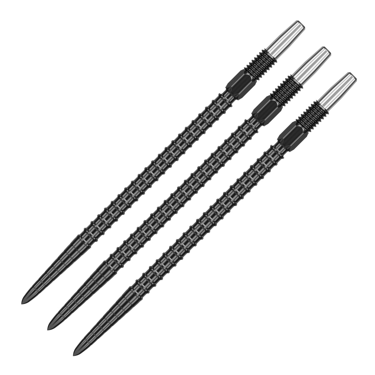 Target Darts Swiss Point Dart Points, Chrono (3 Pack Set of Tips) 40MM – Black | Change Dart Points, Swiss Storm Points, Professional Darts Accessories