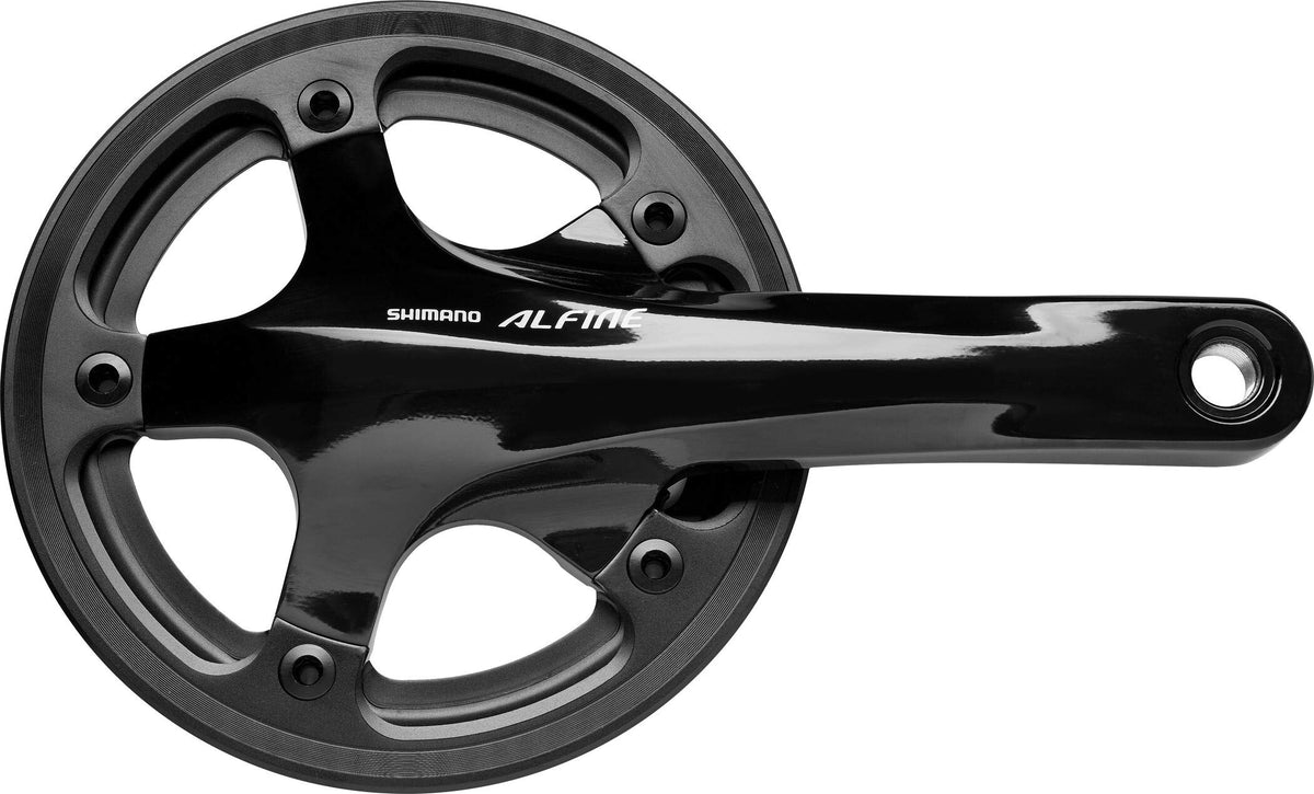SHIMANO KRG Alfine 170 mm Hollow2 2X Chain Guard RG 2014 39-Tooth Black [Misc.]