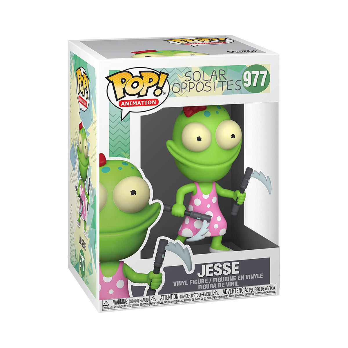 Funko Pop Animation: Solar Opposites - Jesse - Collectable Vinyl Figure - Gift Idea - Official Merchandise - Toys for Kids & Adults - Cartoon/Animation Fans - Model Figure for Collectors and Display