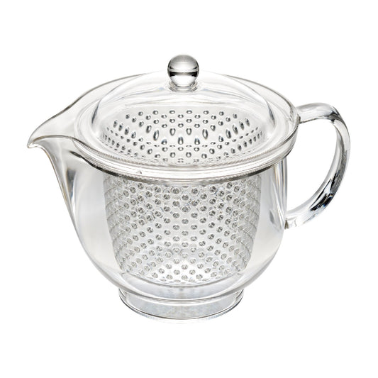 Akebono TW-3717 Lightweight Unbreakable Teapot, 16.2 fl oz (480 ml), Tritan Resin, Clear Teapot, Large Size, Made in Japan