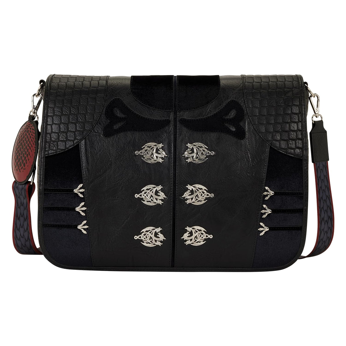 Loungefly House of The Dragon Rhaenyra Targaryen Cosplay Crossbody Messenger Bag