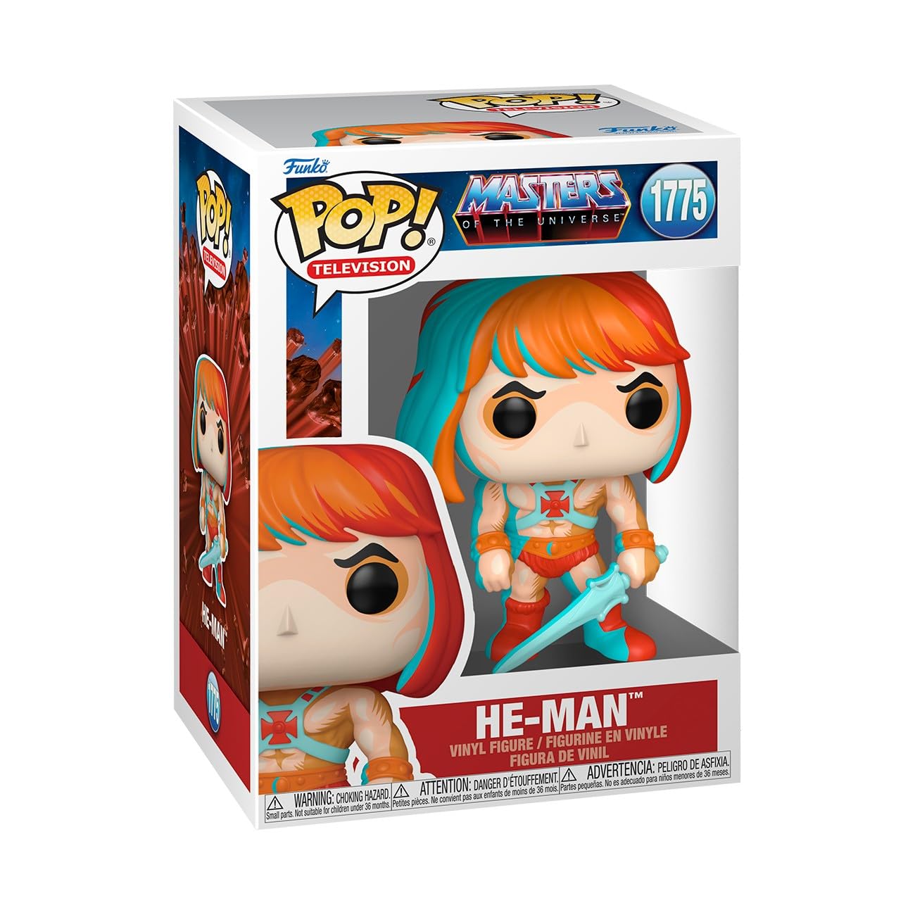 Funko Pop! Vinyl: Masters of the Universe - He-Man - Collectable Vinyl Figure - Gift Idea - Official Merchandise - Toys for Kids & Adults - Movies Fans - Model Figure for Collectors