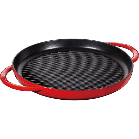 Staub Wok, 30 cm, cast iron, cherry red