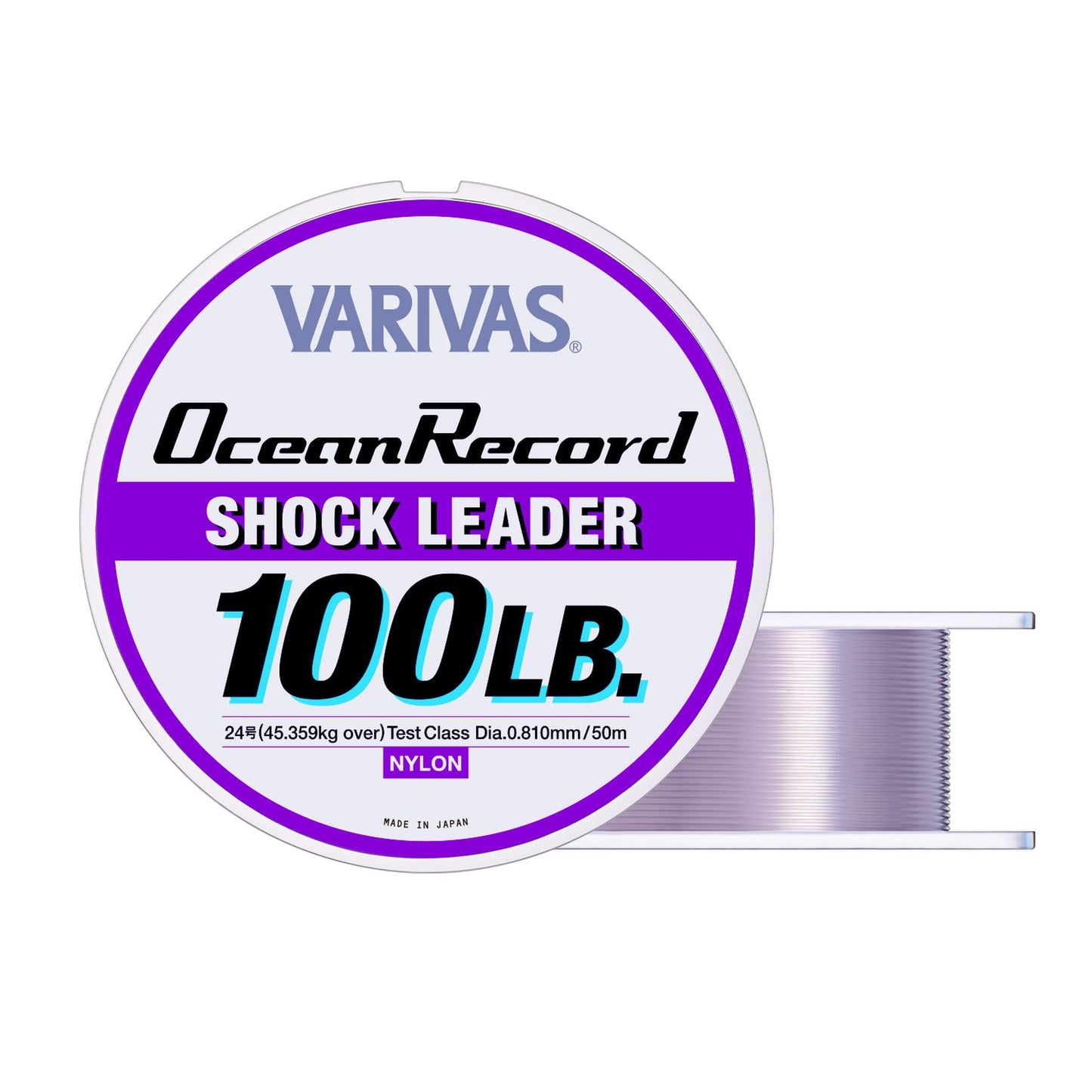 VARIVAS Ocean Record Shock Leader 50m 100lb.(#24)