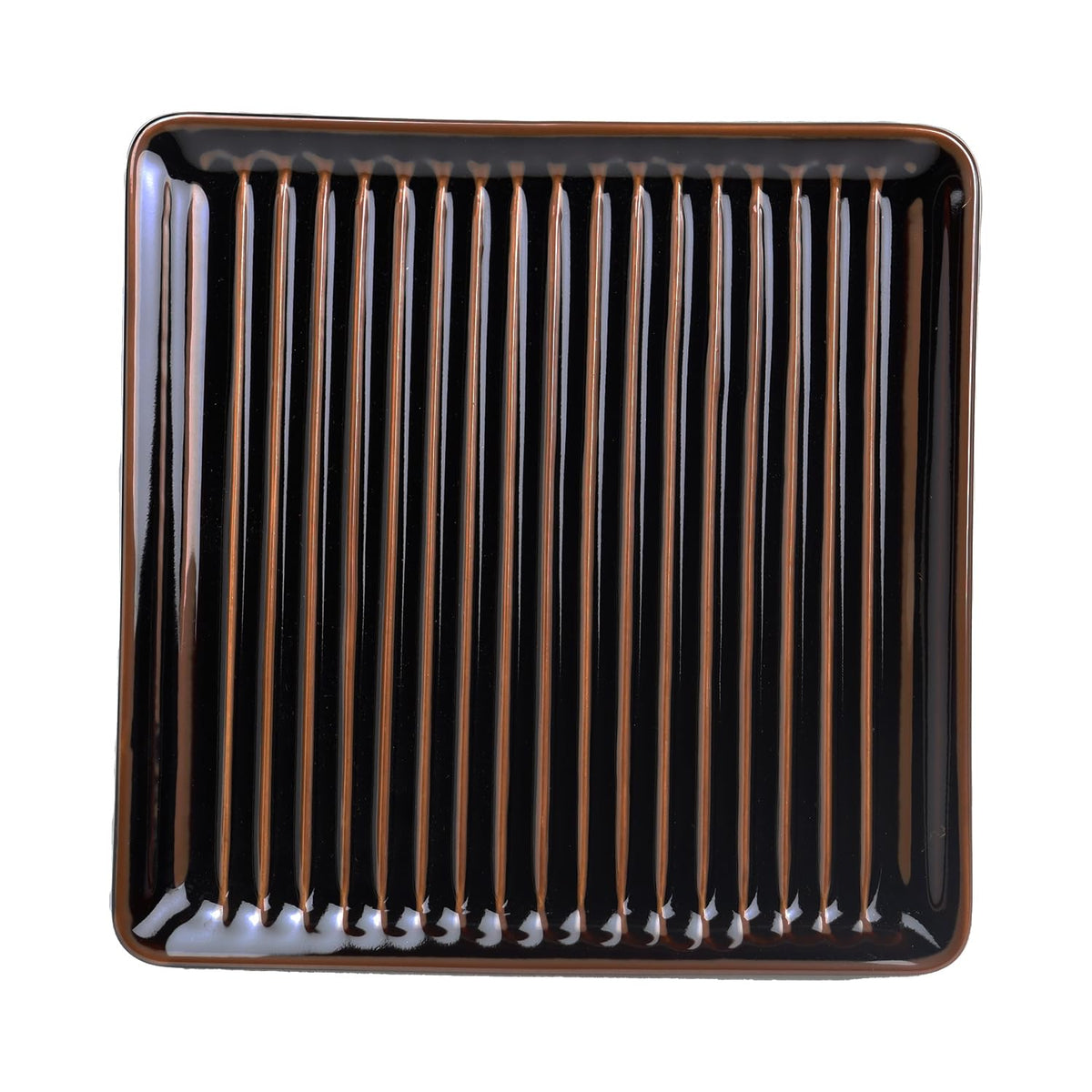 Yuuki Roman Convenient Bread Plate, Toast, Not Stuffy, 6.1 inches (15.5 cm), Stylish, Northern Europe, Deep-fried Sashimi (Removing Moisture/Oil/Uneven/Hasamiyaki), Made in Japan (Tenmoku 1 Sheet)