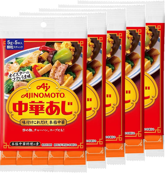Ajinomoto KK Chinese taste 5g stick 5 pieces X5 pieces [Parallel import]
