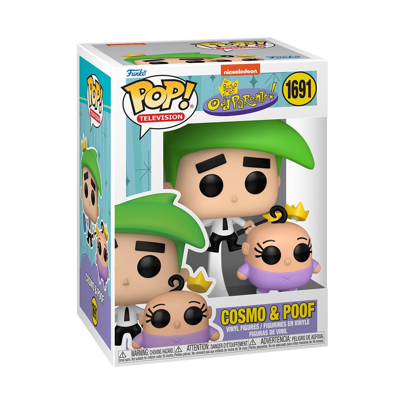 Funko POP! & Buddy: Fairly OddParents - Cosmo & Poof