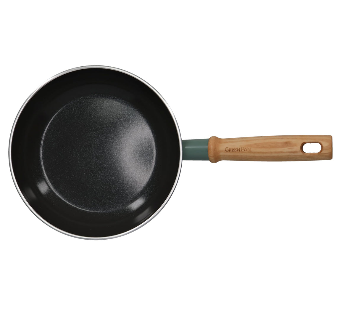 グリーンパン(Greenpan) Green Pan Frying Pan, 7.9 inches (20 cm), IH Compatible, Mayflower Ceramic, Non-Stick, Fluorine-Free, Safe and Safe