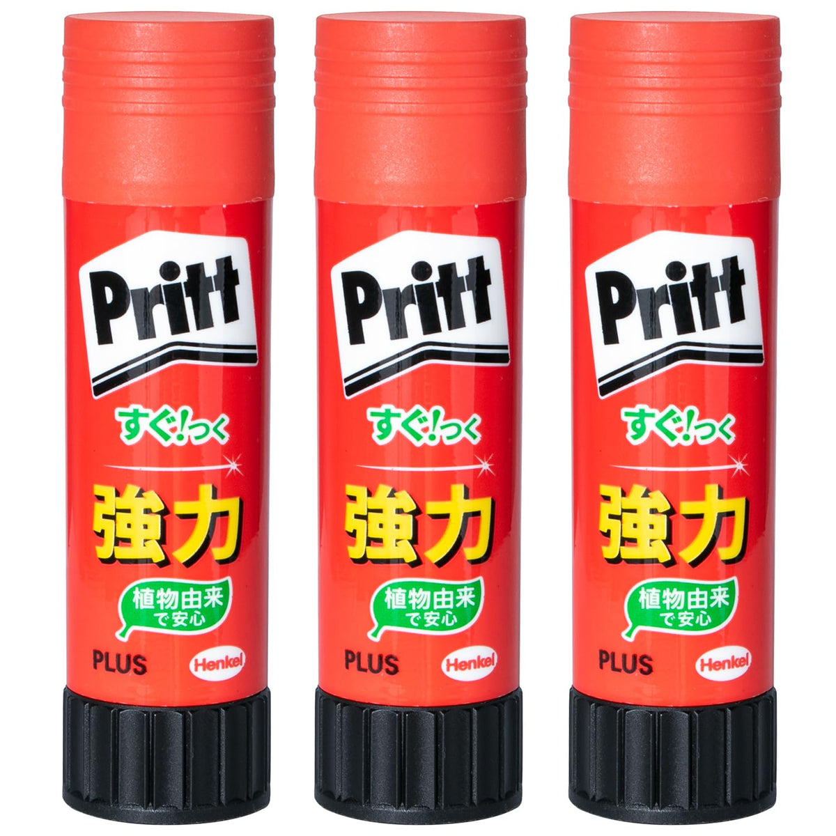 Plus 29-709 Pack of 3 PRET Glue Sticks Jumbo Size