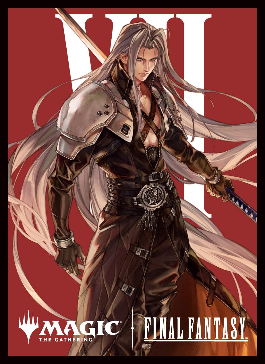 Magic: The Gathering - Final Fantasy Players Card Sleeve Character Borderless Edition Famous Soldier, Sephiro MFS-32