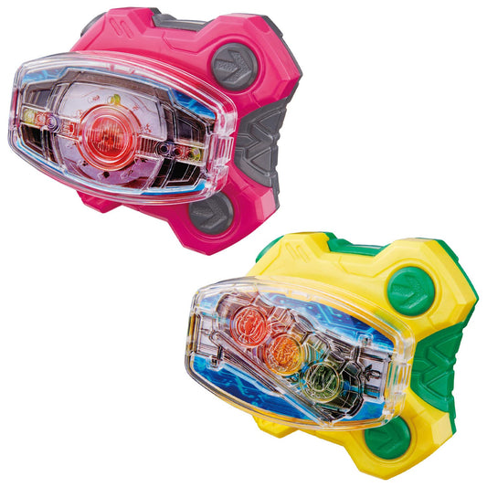 BANDAI Boys Toys - Kamen Rider Geats - DecaDriver & OOO Driver Raise Backle Set, DX