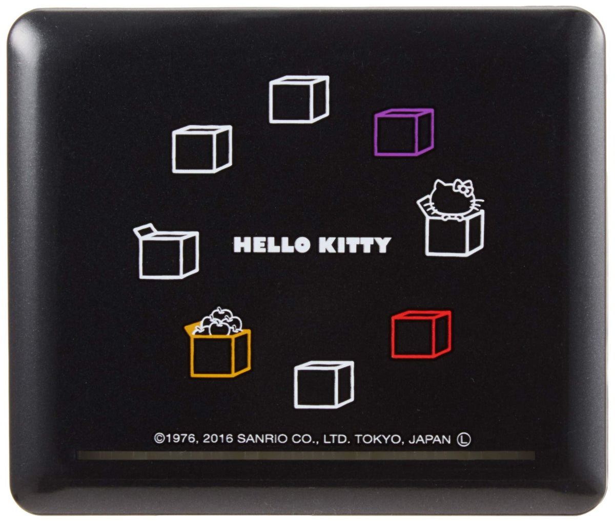 Sanrio Characters Hello Kitty Plastic Lead Case for Nonaka Alto Saxophone, Box for 10, Color: Black