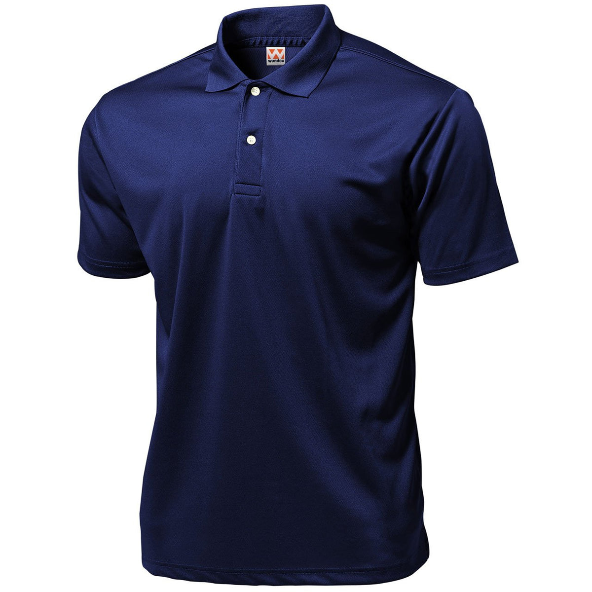 Wundou Men's Sports Dry Light Polo-Shirts P335?L?Navy