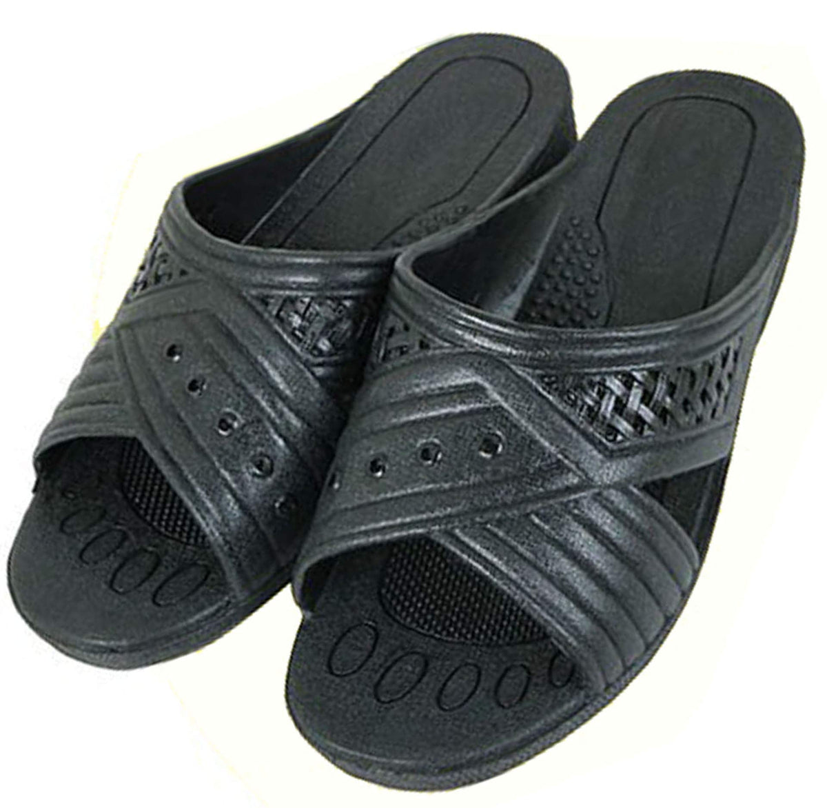 ベーシックスタンダード Men's Casual Sandal, Black, LL