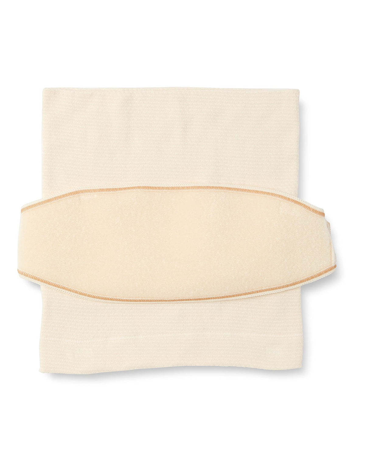 FUN fun Women's Inujirushi Honpo Maternity Pregnancy Belt Belly Band & Support Belt Set Cotton M-L Ecru