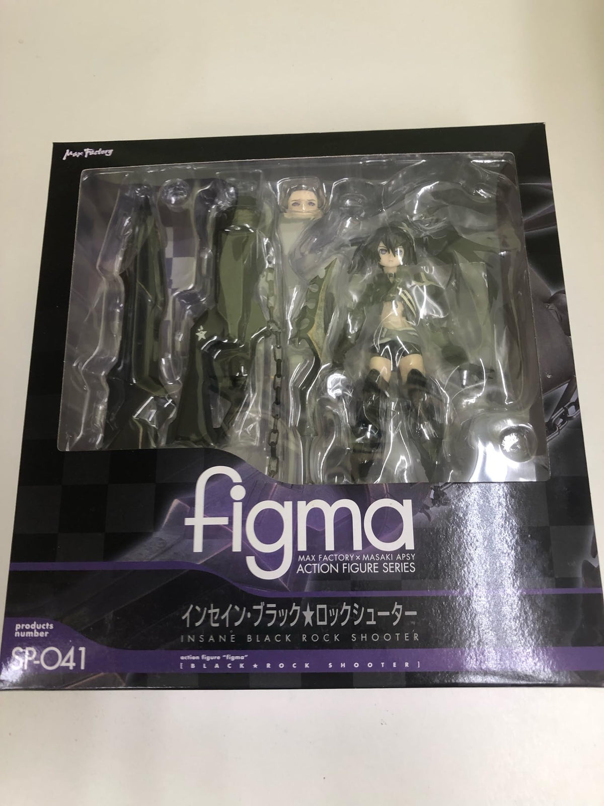 Max Factory Black Rock Shooter: Insane Black Rock Shooter TV Animation Version Figma Action Figure