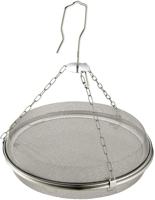 Shimomura Planning 39485 Tsubamesanjo Dried Fruit Basket 2 Tiers, Made in Japan, Stainless Steel, Rust Resistant, Easy to Arrange Foods, Durable, Colander, Dried Net, Dried Vegetables, Dried