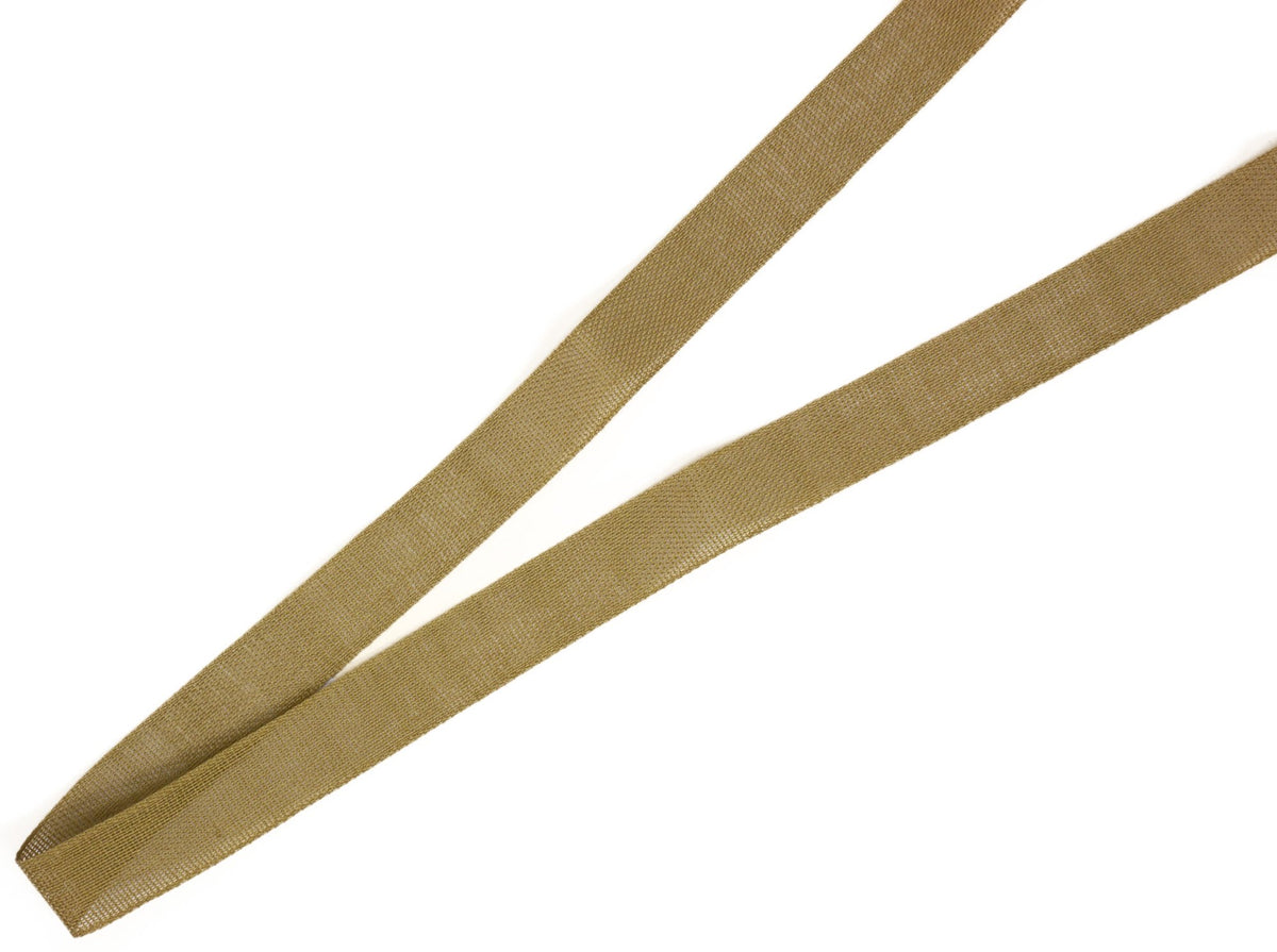 Bell Art AZART-0799 Cotton Ribbon, 1.2 in (30 mm) Width, 11.8 ft (30 m) Roll, Col.30 in (30 m), Brown
