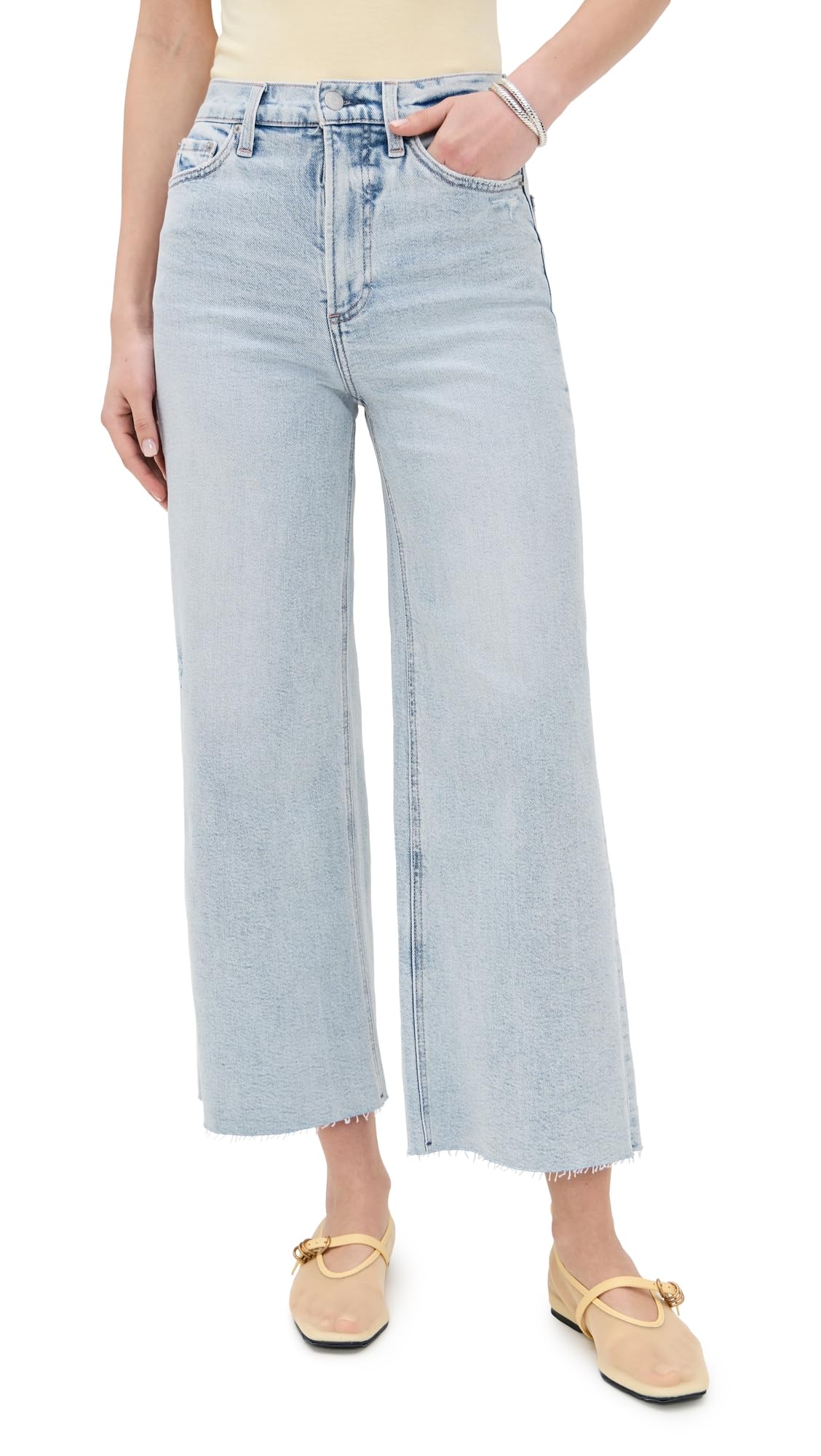 Pistola Women's Lana Crop Jeans, Sun-Kissed Vintage, 30