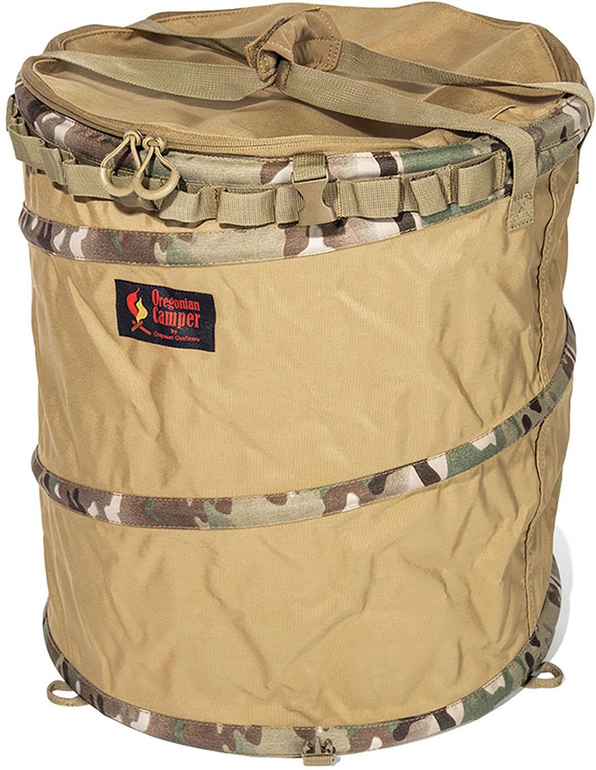 Oregonian Camper Trash Can Pop-Up Trash Box R2 Coyote OCB2026CY