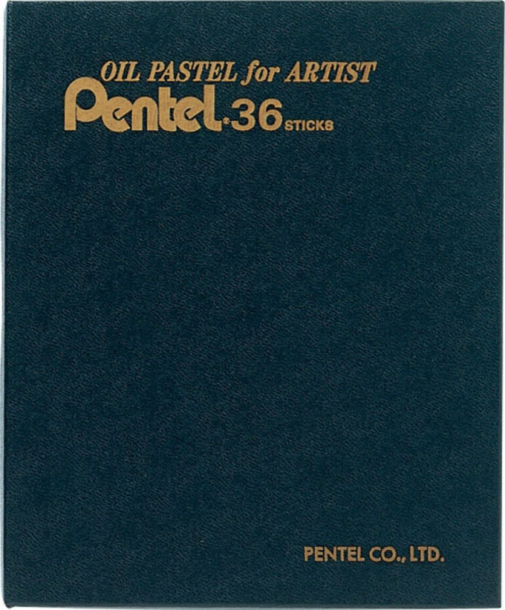 Pentel Crayon Oil Pastel for Artist [36 colors] (Japan Import)